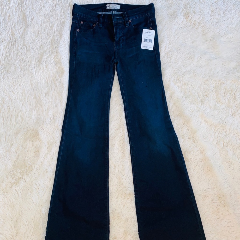 Free People Boot Cut Denim Jeans